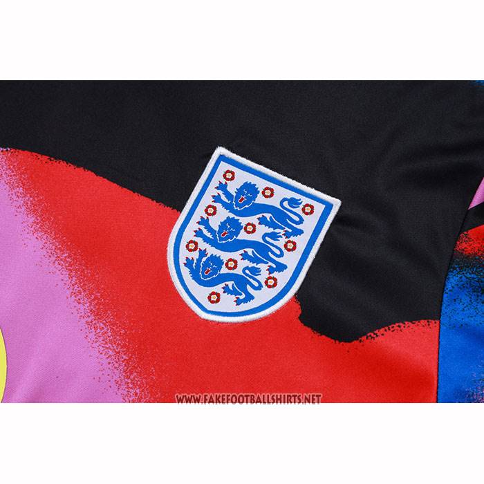 Tracksuit England Short Sleeve 2025-2026 Multicolor - Shorts